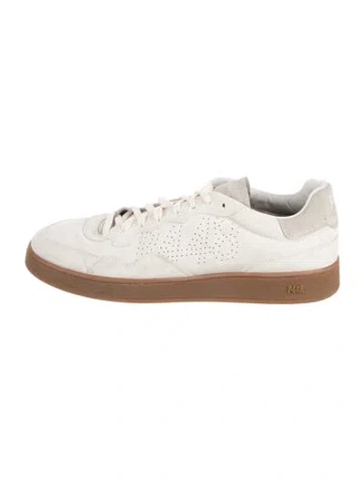 Pre-owned P448 Suede Sneakers In Neutrals