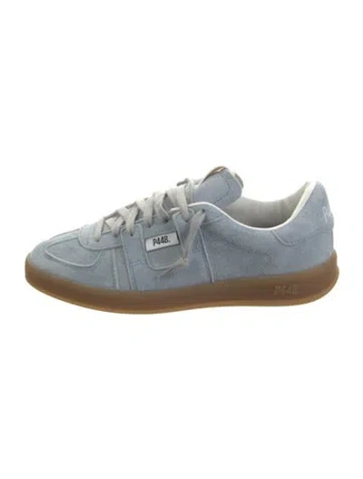 Pre-owned P448 Suede Sneakers W/ Tags In Blue