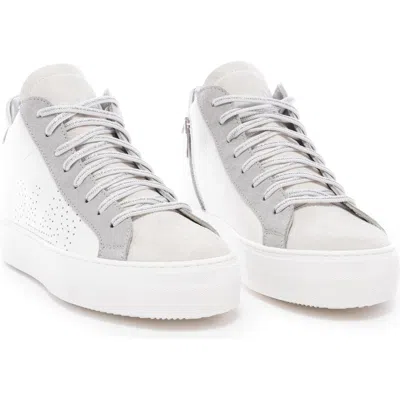 P448 The Amid High Top Sneaker In White