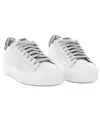 P448 Thea Platform Sneaker In White
