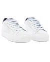 P448 Thea Leather Sneaker In White