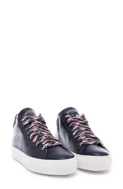 P448 Thea Mid Sneaker In Black