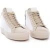 P448 Thea Mid Top Sneaker In Cream-cloud