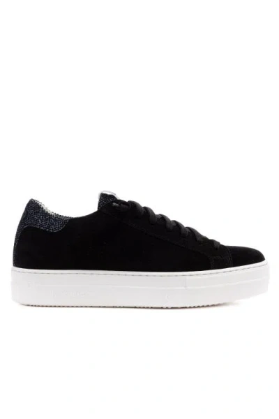 P448 Thea Night Sneaker In Black