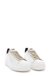 P448 Thea Platform Sneaker In Latte/ Fix