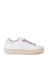 P448 Thea Sneaker In White Leather  In White