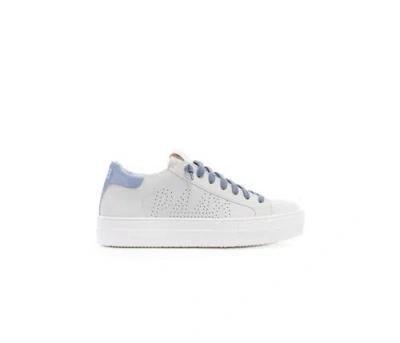 P448 Women's Thea Grey/ Silver Sneaker In Sky