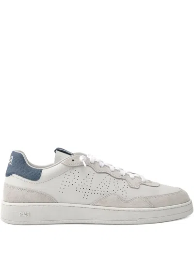 P448 Vert Perforated Leather Sneakers In White