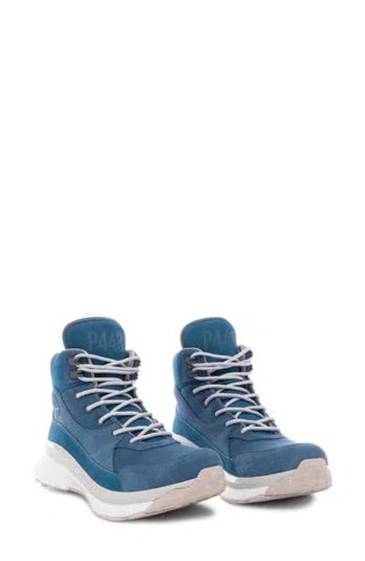 P448 Viking High Top Sneaker In Blue/sand