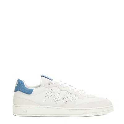 P448 White Leather And Suede Sneakers In Neutral