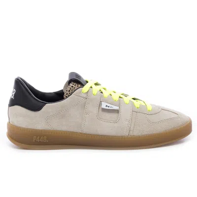 P448 Monza Suede Sneaker In Animal Print