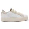 P448 Thea Platform Sneaker In Beige/black/brown/white