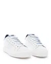 P448 Thea Sneaker In Celeste/wh