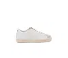 P448 Thea Piton Sneakers In White Leather . In White
