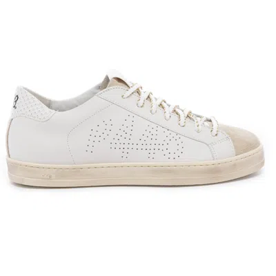 P448 WOMEN'S JOHN WHITE/ GOLD SNEAKER
