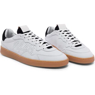P448 Yam Low Top Sneaker In White-nero