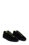 P448 Yam Skate Sneaker In Black-neon Green