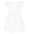 Paade Mode Broderie Anglaise Cotton Dress In Iona White