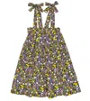 Paade Mode Kleid Aus Baumwolle In Meadow Black