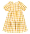 Paade Mode Kleid Aus Baumwolle In Yellow
