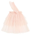 Paade Mode Lotus Tulle Skirt In Pink