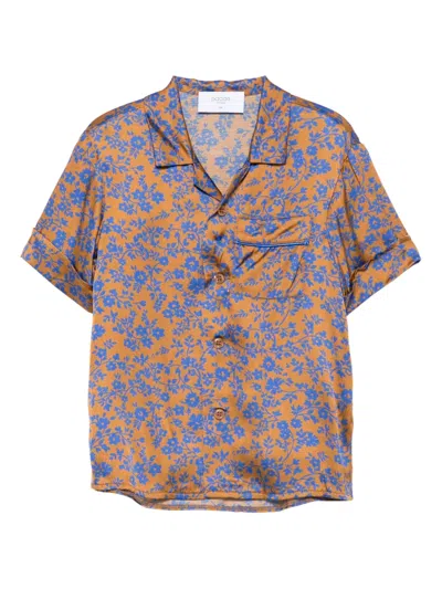 Paade Mode Kids' Mimi Floral-print Shirt In Multi