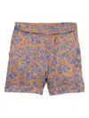 Paade Mode Mimi Floral-print Shorts In Orange