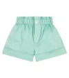 Paade Mode Oasis Cotton-blend Shorts In Mint