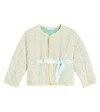 Paade Mode Printed Reversible Cotton Jacket In Yellow