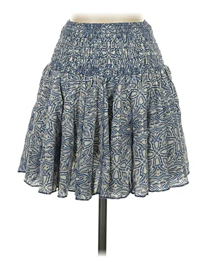 Paani Casual Skirt In Blue