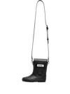 Pabepabe Rainboot Cross Body Bag In Black