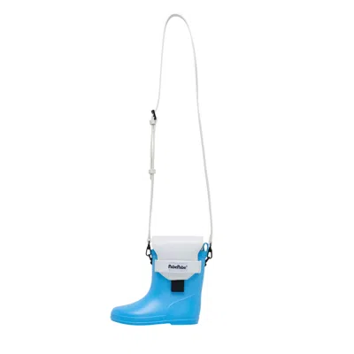 Pabepabe Rainboot Phone Bag In Blue