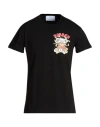 Pablic Man T-shirt Black Size L Cotton In Black