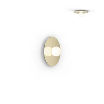 Pablo Designs Bola Flush Disc In Brass