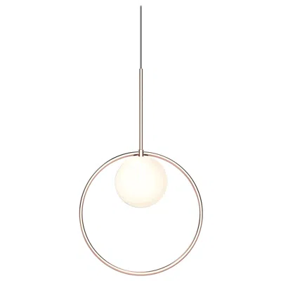 Pre-owned Pablo Designs Bola Halo Pendant Light By  In Multi