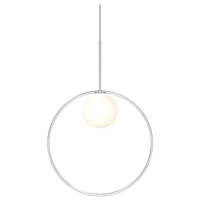 Pre-owned Pablo Designs Bola Halo Pendant Light By  In Multi