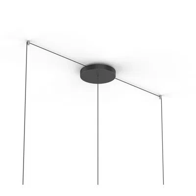 Pablo Designs Bola Multi-light Canopy In Black