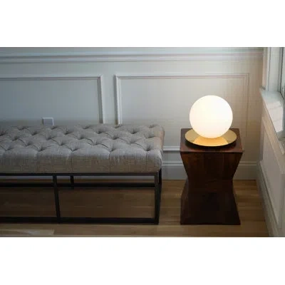 Pablo Designs Bola Sphere Table Lamp In Brass