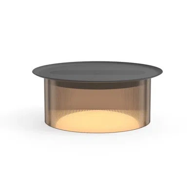 Pablo Designs Carousel Table In Black,bronze