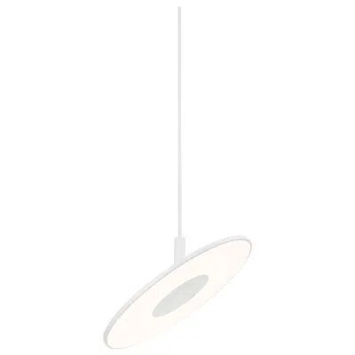 Pre-owned Pablo Designs Circa Pendant Light In White By