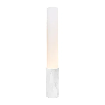 Pre-owned Pablo Designs Elise 32 Floor Lamp In White Marble By