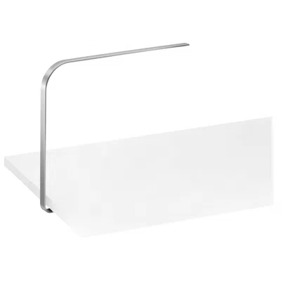 Pre-owned Pablo Designs Lim C Table Lamp In Brushed Silver By