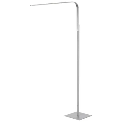 Pre-owned Pablo Designs Lim L Floor Lamp In Brushed Silver By