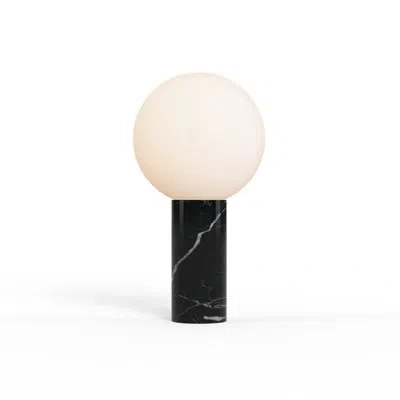 Pablo Designs Pilar Table Lamp - Marble In Marquina Black