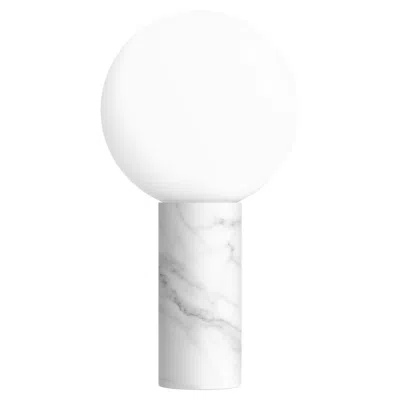 Pre-owned Pablo Designs Pilar Table Lamp White Marble