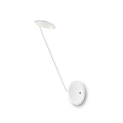 Pablo Designs Pixo 1 - Light White Swing Arm Wall Sconce