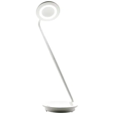 Pre-owned Pablo Designs Pixo Optical Table Lamp In White By