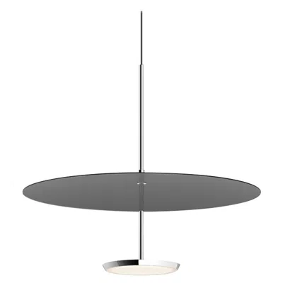 Pre-owned Pablo Designs Sky Dome Metal 18 Pendant In Matt Black By