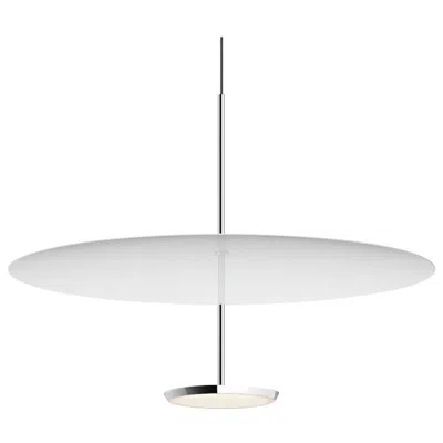 Pre-owned Pablo Designs Sky Dome Metal 24 Pendant In Matt White By