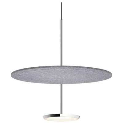 Pre-owned Pablo Designs Sky Sound 18 Pendant In Grey Felt By  In Gray